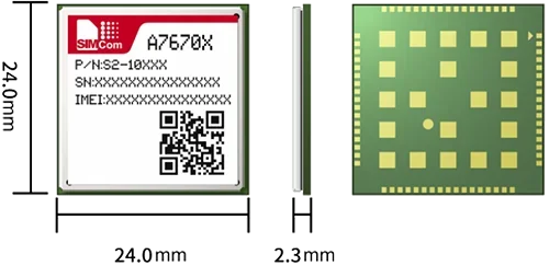 A7670SA core board with SIM card slot /SIMCOM A7670SA A7670X Small size LTE Cat 1 module 100% new&original in the stock