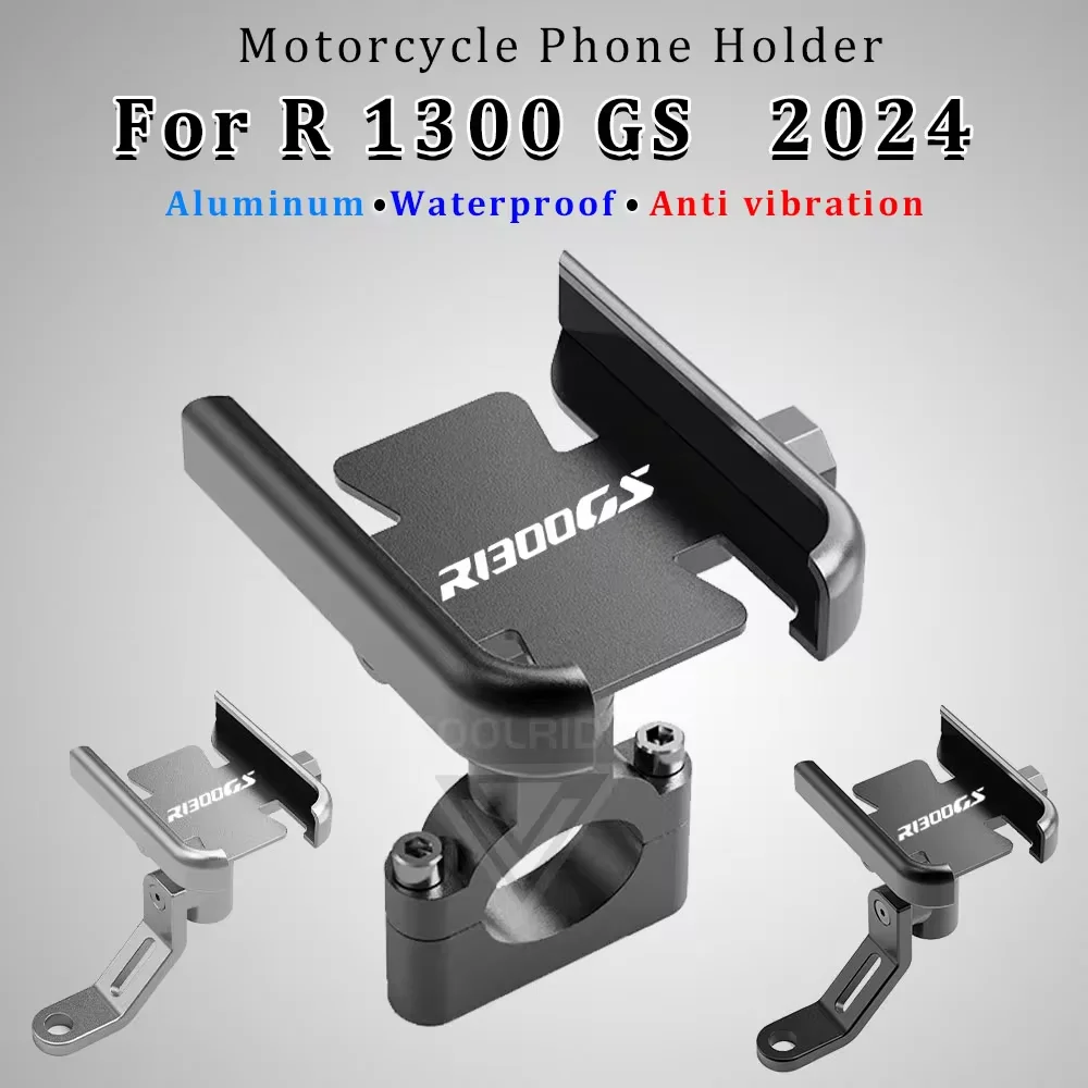 

Motorcycle Phone Holder Waterproof Bracket Aluminum Alloy for BMW R1300GS Accessories R 1300 GS R1300 1300GS GS1300 2024