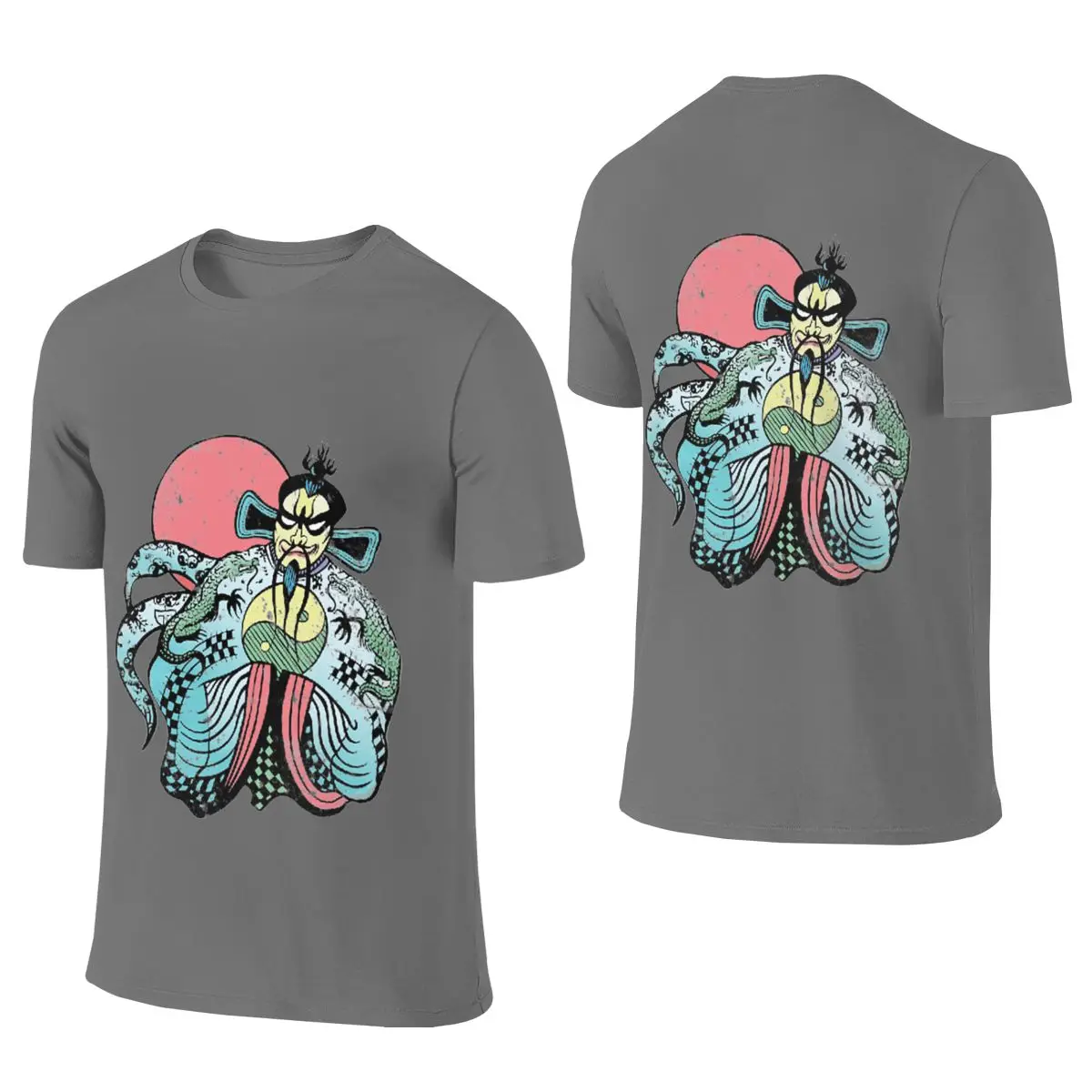 It S All In The Reflexes - Distressed Travel Reversible T-shirt High-End Minimalism Trendy And Personalized Men's T-shirts