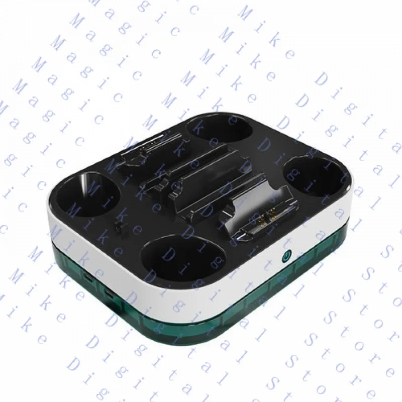 

UU For PS5 Portal Game Console Base Charging Base with Dazzling Color RGB Lights