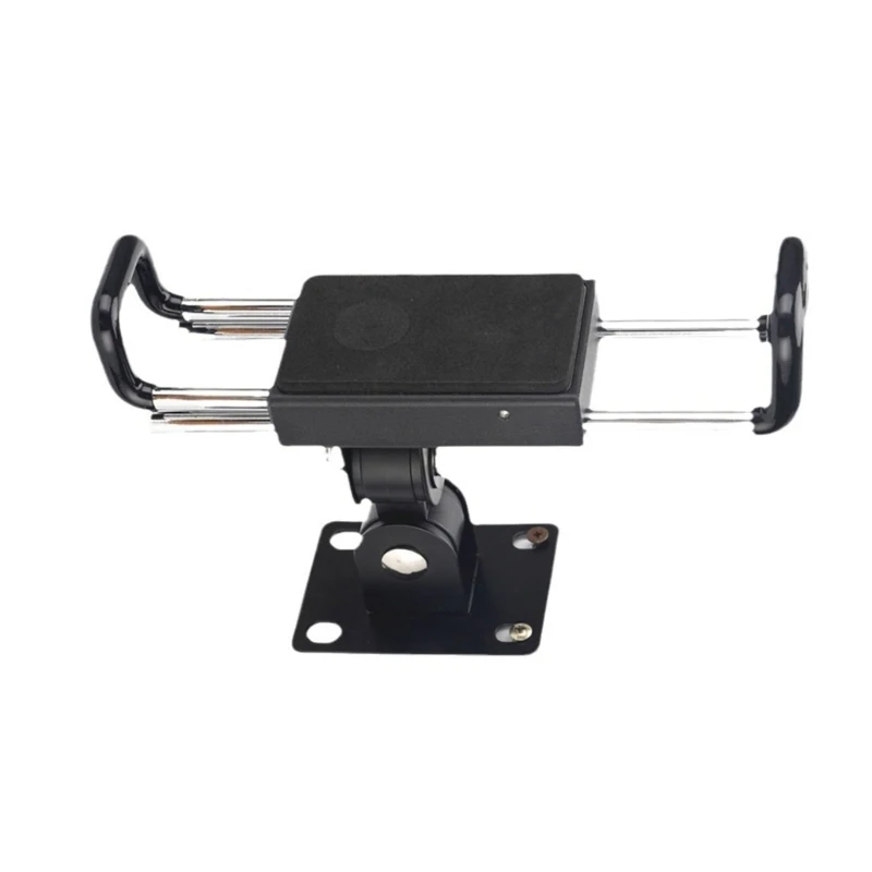 Wall Mount Tablet Holder Adjustable Horizontal/Vertical Arm Metal Wall Stand for Kitchen Bedroom Office Tablet Devices