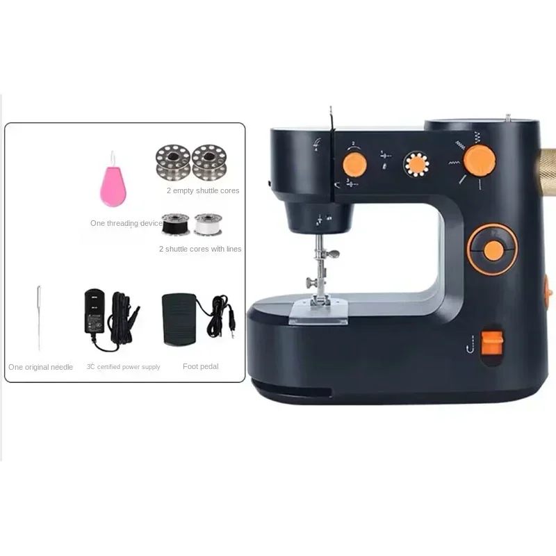 

For 398 Sewing Machine Mini Home Small Seaming Machine Multi-Function Eat Thick Sewing Electric Sewing Machine