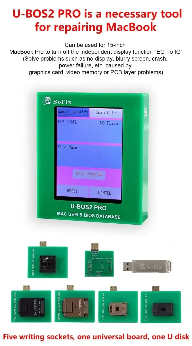 الأدوات الأساسية لإصلاح ماك بوك. يغطي جميع ماك من 2008 إلى 2024، بما في ذلك iMac، Mac Mini، MacBook Pro، وMacBook Air.