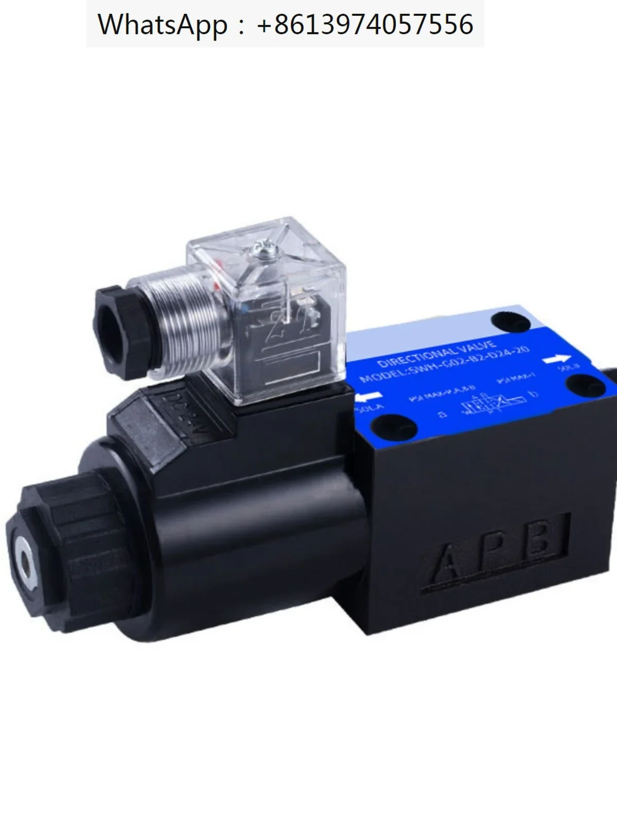 SWH-G02/03-C2/B2/C3/C4/C5/C6/D2-D24/A220-10/20 Hydraulic Solenoid Reversing Valve