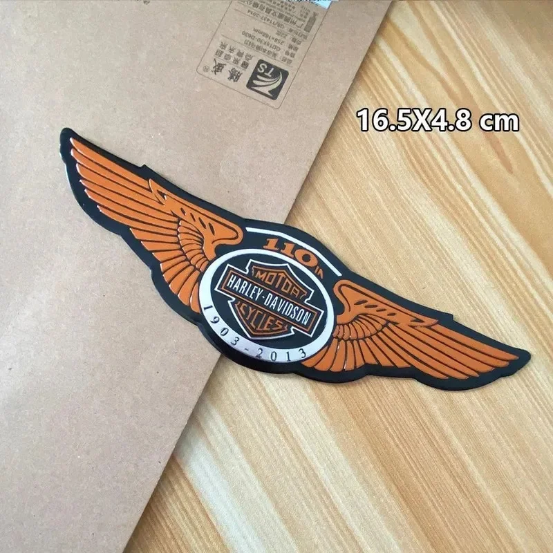 for Harley Davidson Electra Glide 883 Aluminum Alloy Stickers Decorative Logo Motorcycle Sportster Badge Car styling Accessories
