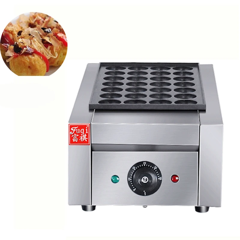 

Electric Snack Roasted Maker Furnace Commercial Octopus Balls Veneer Equipment Fish Ball Furnace Machine