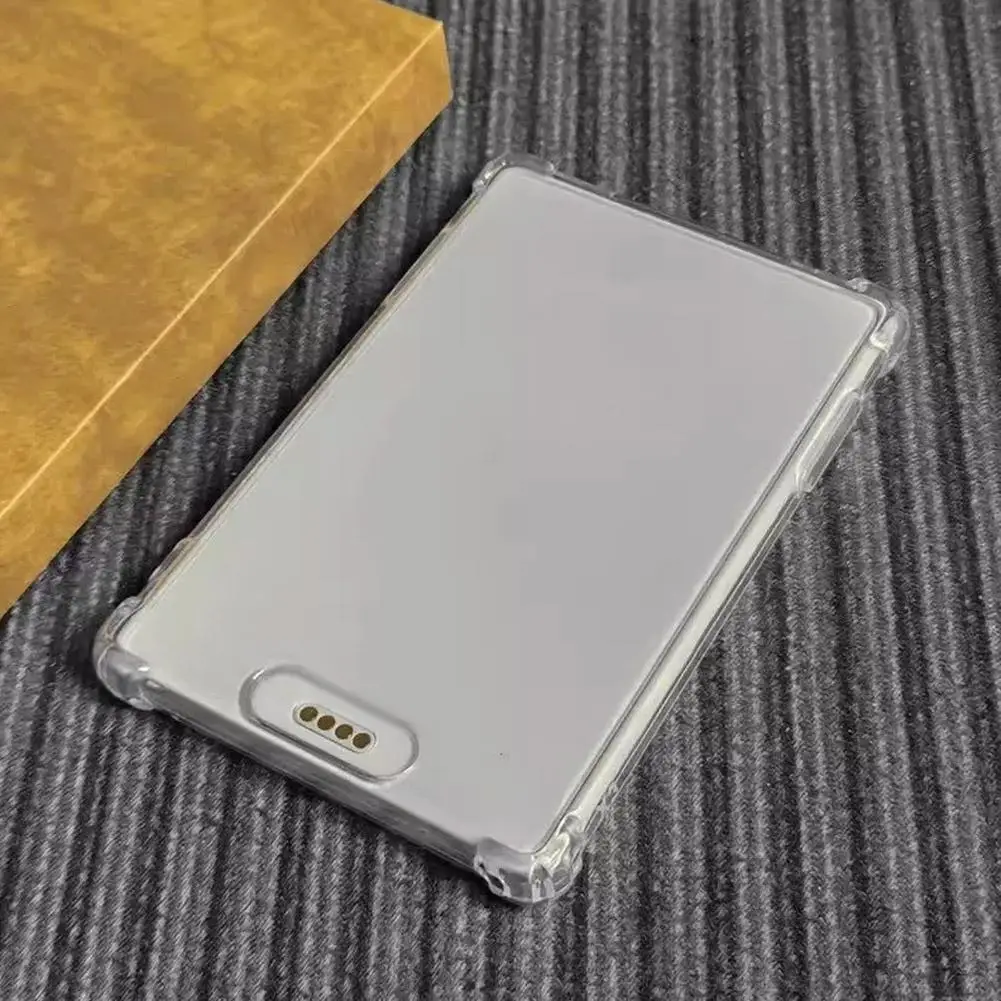 Clear Full-Coverage TPU Case for Xteink X3 Shockproof Transparent Protective Cover Soft Crystal Shell Anti-Scratch Cover