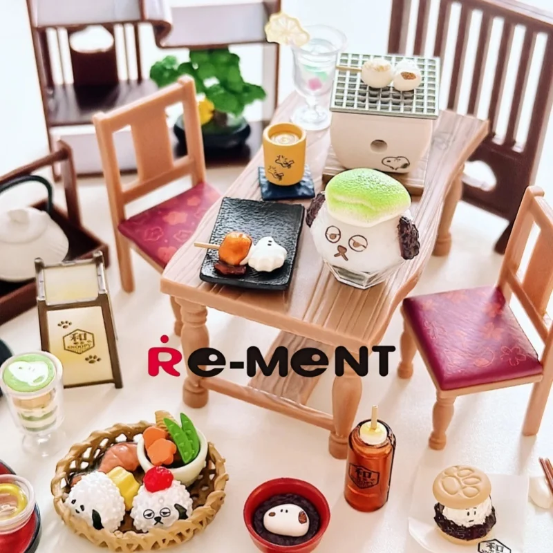 ร้านอาหารสโนปี้ คาเฟ่ ของสะสมโบราณ ฉากจิ๋วในกล่องไข่ ของเล่นแบบสุ่ม งานฝีมือ ฉากจำลอง