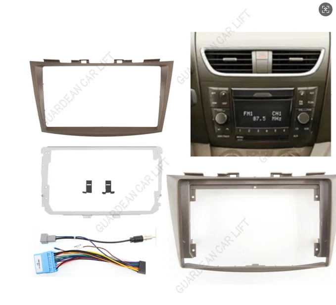

9 Inch Android Car Radio Fascias For 2012 SUZUKI ERTIGA Stereo Player 2DIN Head Unit Dash Frame Panel Installation Trim