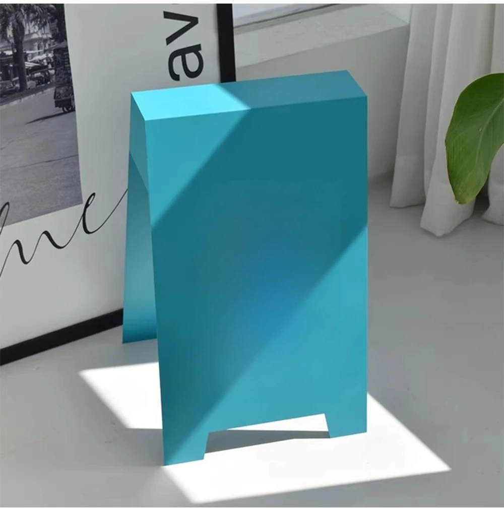 Outdoor vertical floor-to-ceiling signboard, billboard triangle display board