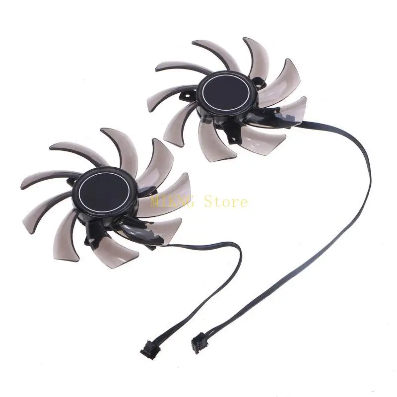 2PCS 85MM Graphics Card Cooling VGA Fan GA91S2U 4Pin 12V Cooler Fan for GTX1660 best sale