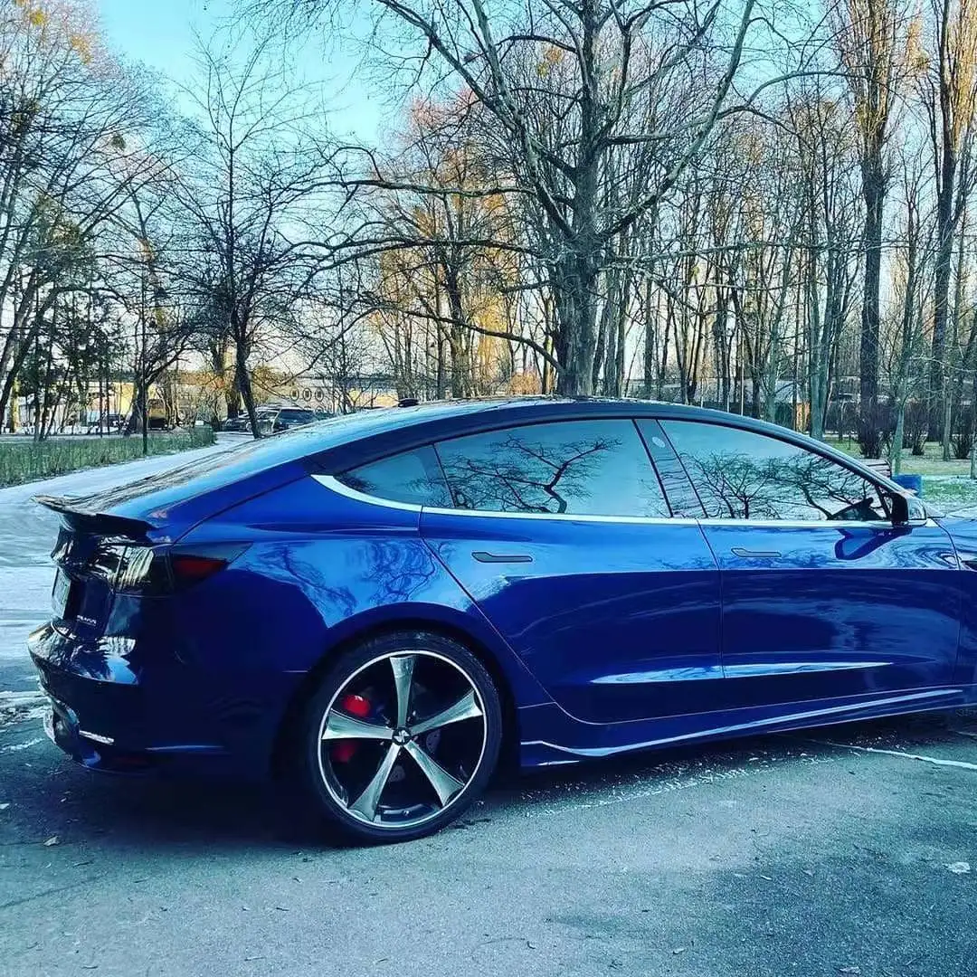 PP Injection Bodykit for Tesla Model 3 Assassin Version,High Quality Bodykit Bumper Spoiler,car Modify Accessories.