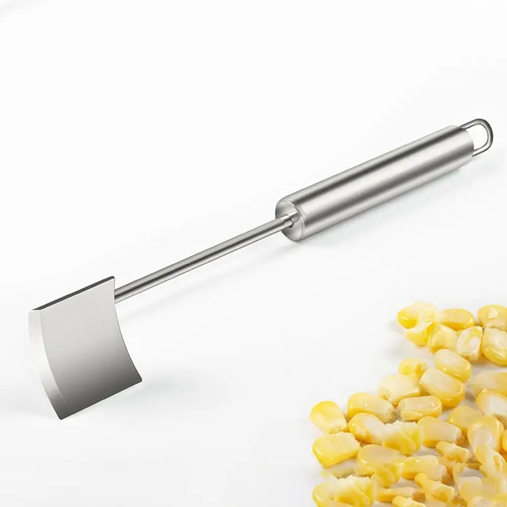 

Durable Stainless Steel Corn Cob Peeler with Ergonomic Handle Planer Tool Corn Stripper Quick Removing Corn Kernel Removing