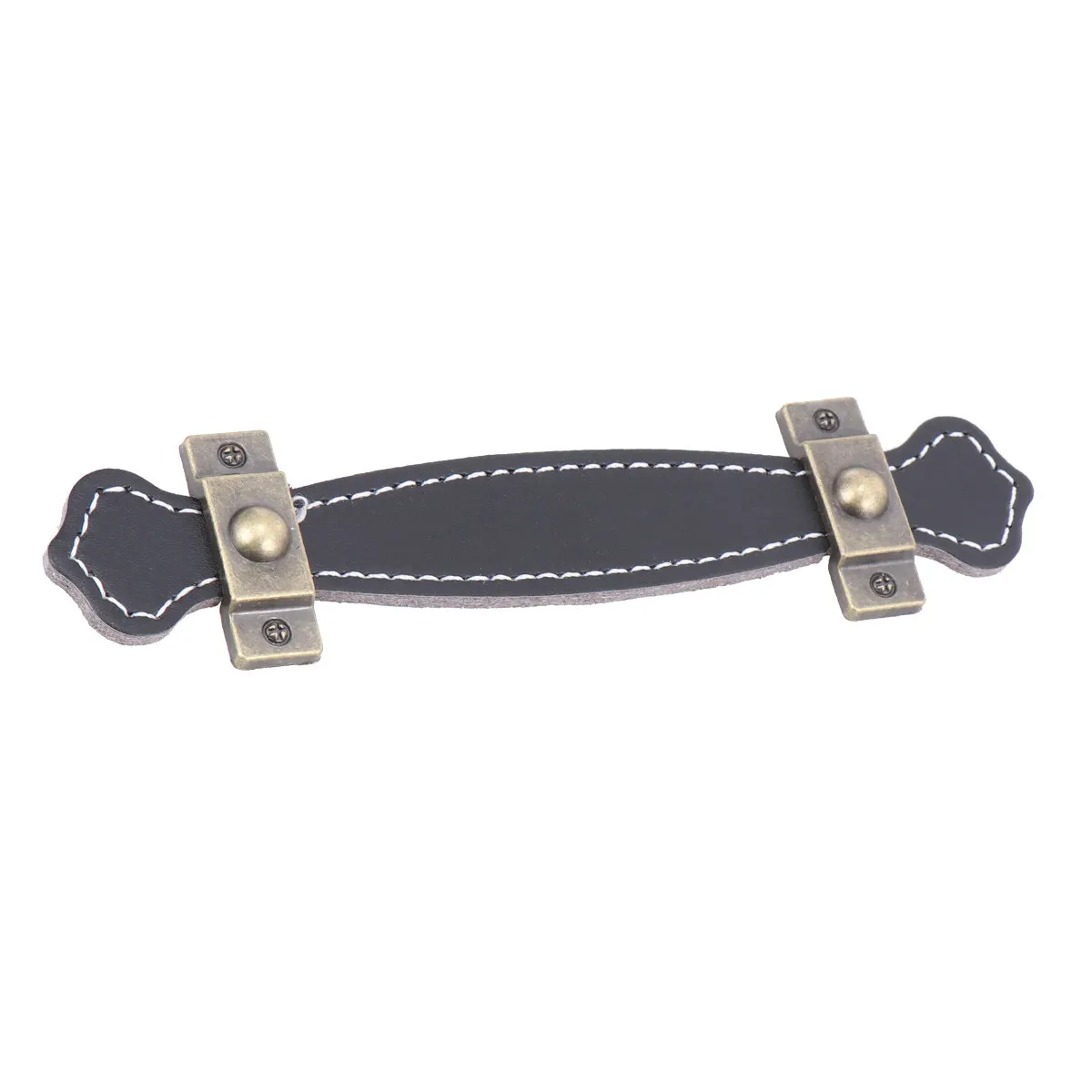 6888 Black Cabinet Pull Handles Easy Install Drawer Pulls for Cupboard Door Furniture Modern Kitchen Traditional Design