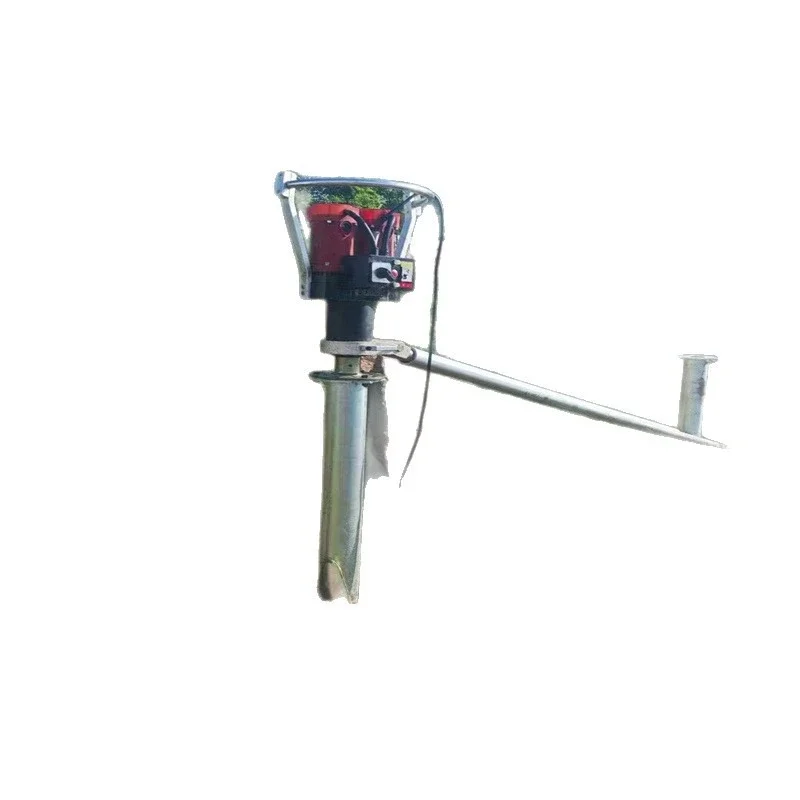 Ground screw portable electric photovoltaic pile driver, spiral ground pile screwdriver, garden photovoltaic 220V pile driver