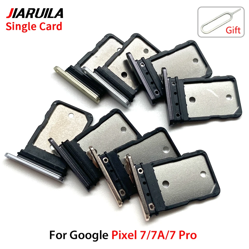 Bandeja para tarjeta SIM para Google Pixel 7/7 Pro/7A, soporte y conector de repuesto 2