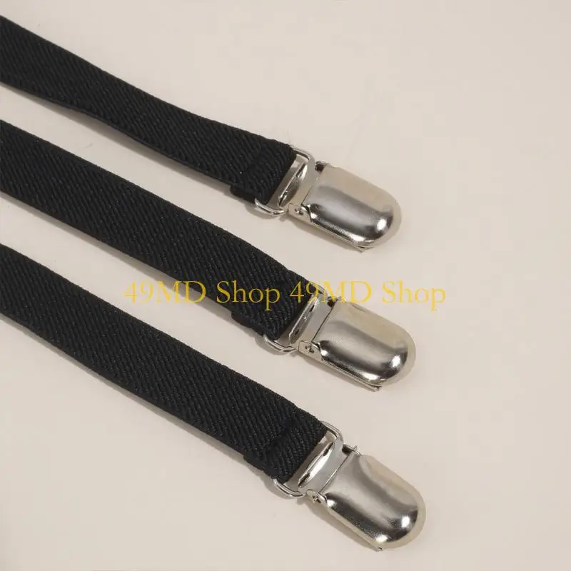 49md Woman Pearl Clip bretelle formaggio elastico a forma regolabile