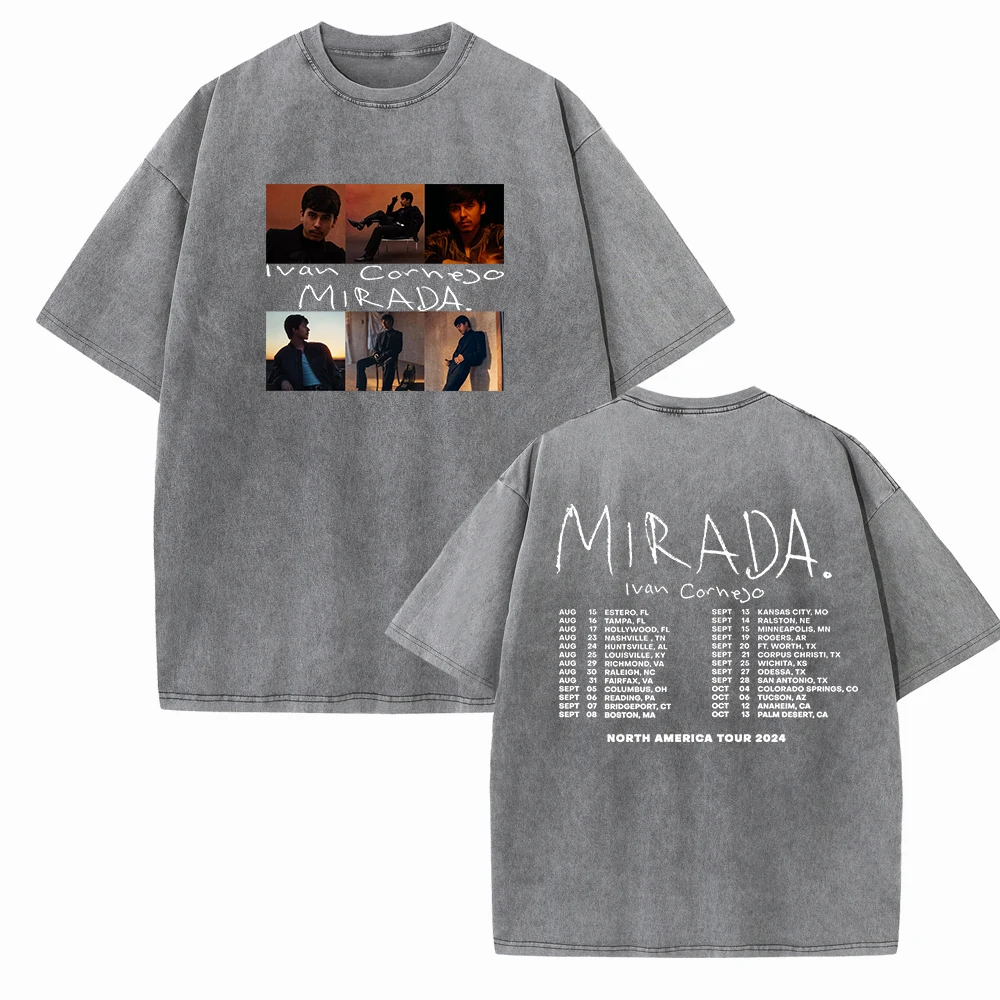 Ivan Cornejo Mirada 2024 Shirts Harajuku O-Neck Cotton Vintage T-Shirts Fans Gift Tops