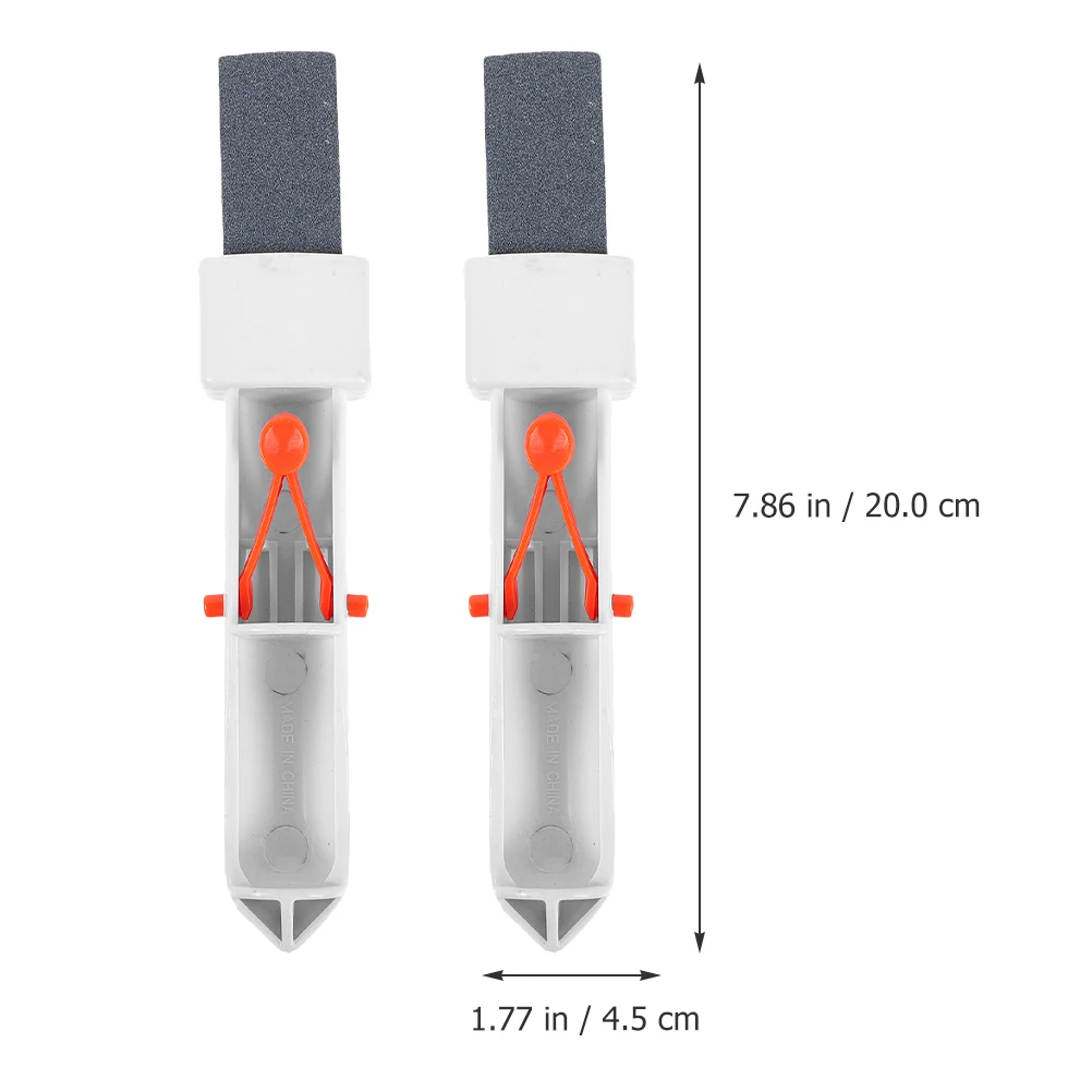 

2pcs Pool Cleaner Pumice Stick Pool Cleaning Head V-Clip Cleaning Head Pool Plaster Concrete Spot Pumice Stone Rust Stain Eraser