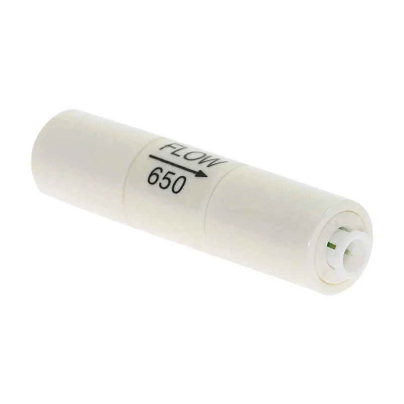 300CC 450CC 800CC 1500CC RO Water System Waste Water Flow Regulater Restrictor 1/4" OD Hose Reverse Osmosis Quick Pipe Fittiing