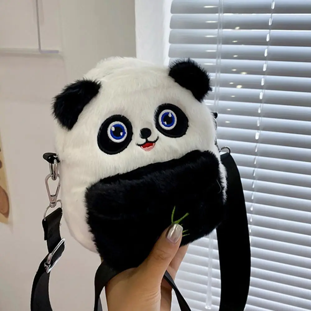 لطيف الكرتون الباندا حقيبة كروسبودي السفر محفظة حقيبة كتف للأطفال هدية حقيبة ساعي المرأة #2