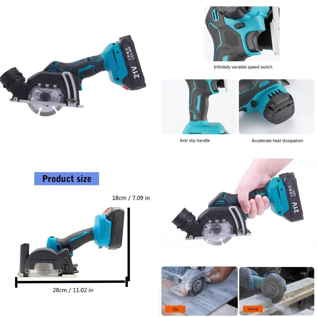

Y1UD 12000 об/мин Угловые шлифовальные машины Перезаряжаемый шлифовальный инструмент Полировально-шлифовальный станок для резки