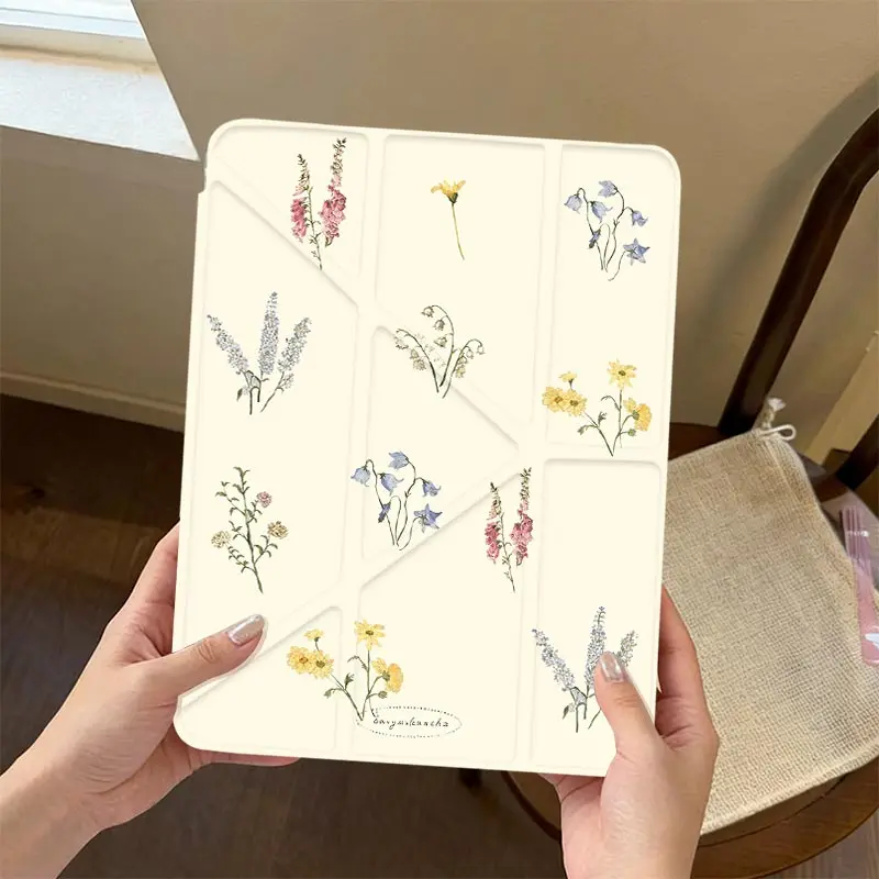 Full Body Shockproof 3+Y Fold Case For IPad Mini6 8.3 Pro 11 2024 iPad A16 2025 11th Air11/13inch iPad10.2 7/8/9th 4/5th 10.9