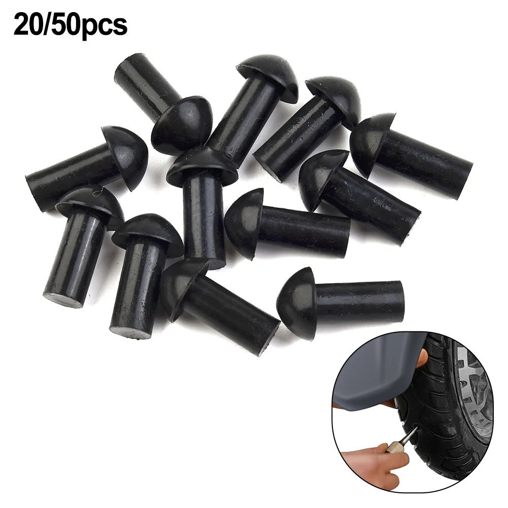 20/50pcs Car Motorcycle Vacuum Tyre Tire Repair Tools Puncture Mushroom Plug Tire Repair Tool Car Accessories