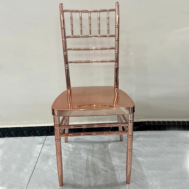 Modern minimalist manufacturer wholesale bamboo joint chairs, restaurant wedding hall banquet chairs, outdoor event hotel chairs