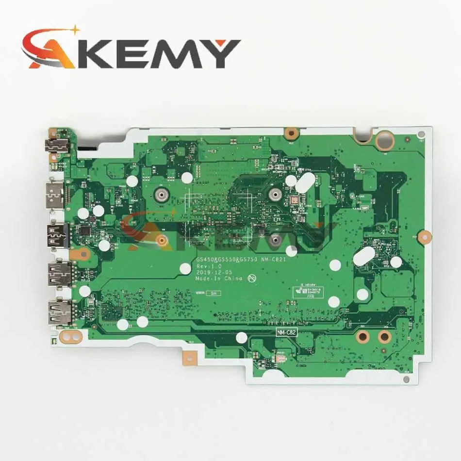 Voor Lenovo 3 14ADA05 Moederbord NM-C821 YM3500 Met RAM 5B20S44369 Moederbord Volledige Getest Ideapad IdeaPad 3-15ADA05