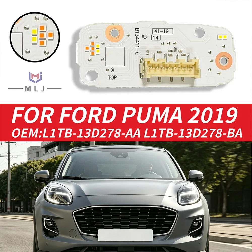 

L1TB-13D278-AA L1TB-13D278-BA White Angel Eyes Light Resource Module PCB For Ford Puma 2019 LED DRL Board Chip Replacement