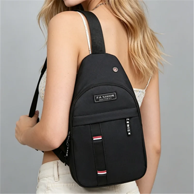 

Fashion Casual Sling Chest Bag, Lightweight Shoulder Crossbody Bags for Women Men Daily Use Outdoor Travel Money Phone Pouch