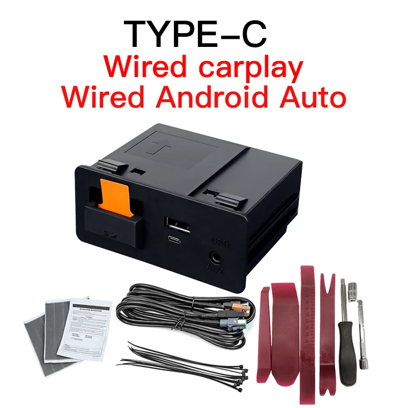 NIEUWE P2 CarPlay Android Auto Module USB Adapter Hub voor Mazda 3 Axela 6 2 CX5 CX3 CX8 CX9 Miata MX5 TK78669U0C K1414 Retrofit Kit