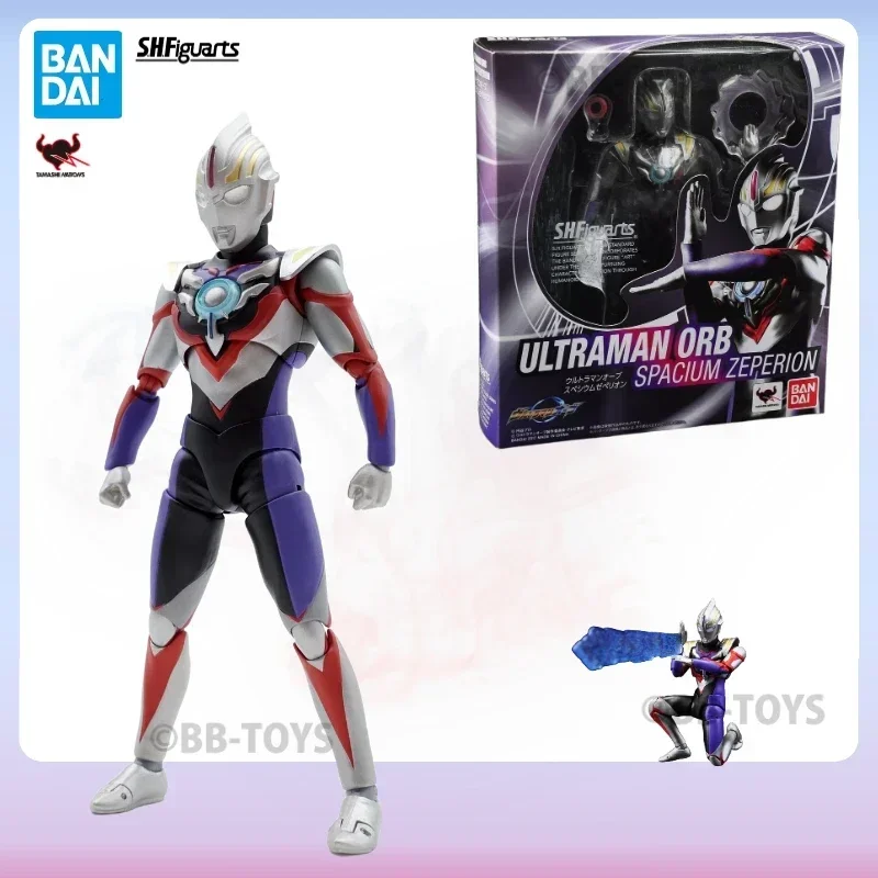 

In Stock Bandai S.H.Figuarts SHF Ultraman Series Orb Spacium Zeperion Movable Anime Action Figure Collectible Original Box BB