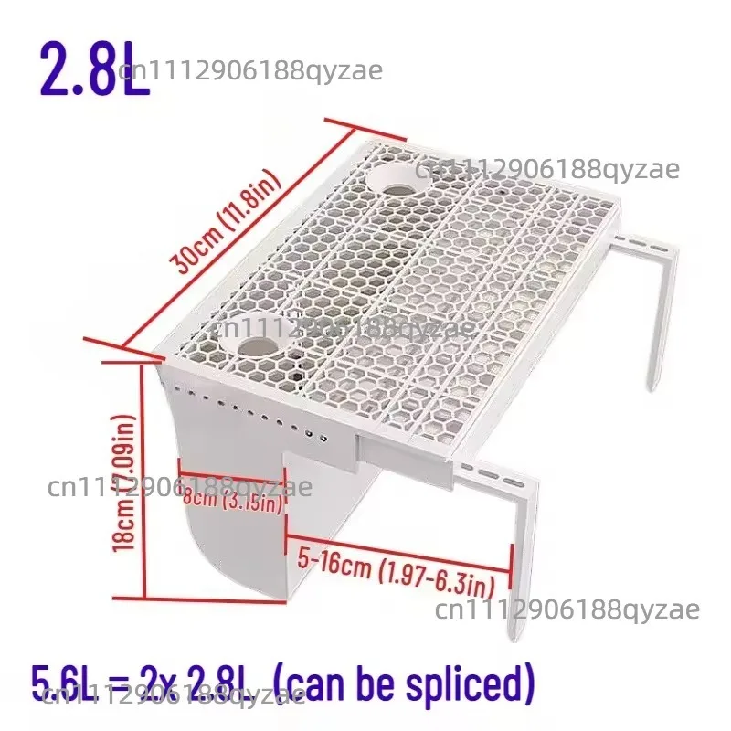 Suitable for Silent and Fog-free 2.8L/5.6LRadiator Humidifier   Hot Evaporative Heater Watering Storage Box Anti-bacterial