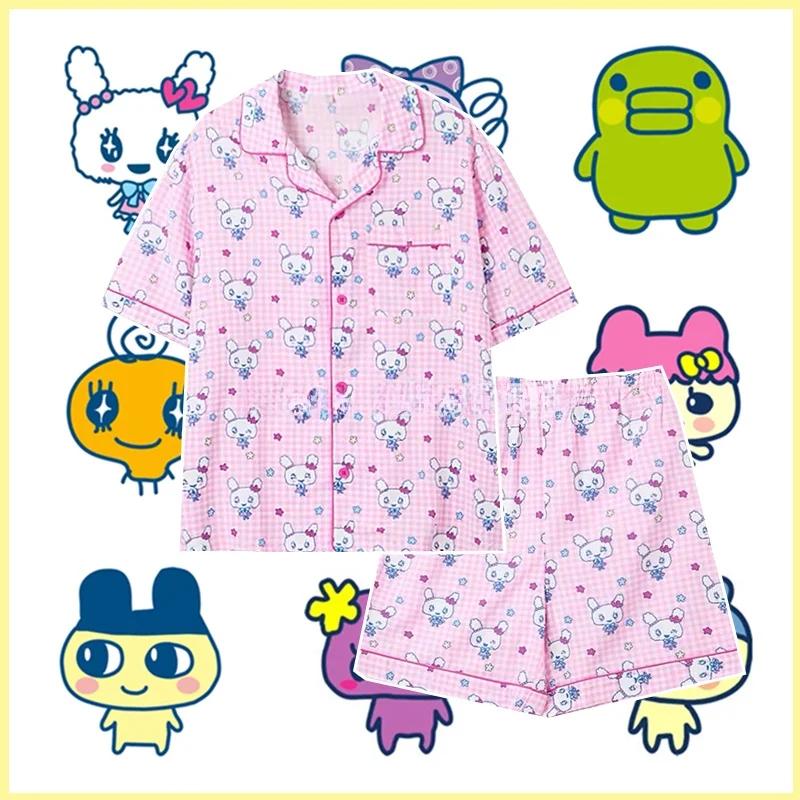 

Милый топ Ma Ge ort Sve, женские пижамы из чистого хлопка, летняя домашняя одежда, корейская милая интернет-знаменитая одежда для девочек