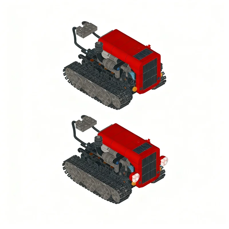 519 stuks MOC Technische zware - Heavy Equipment Education recensie en prijs