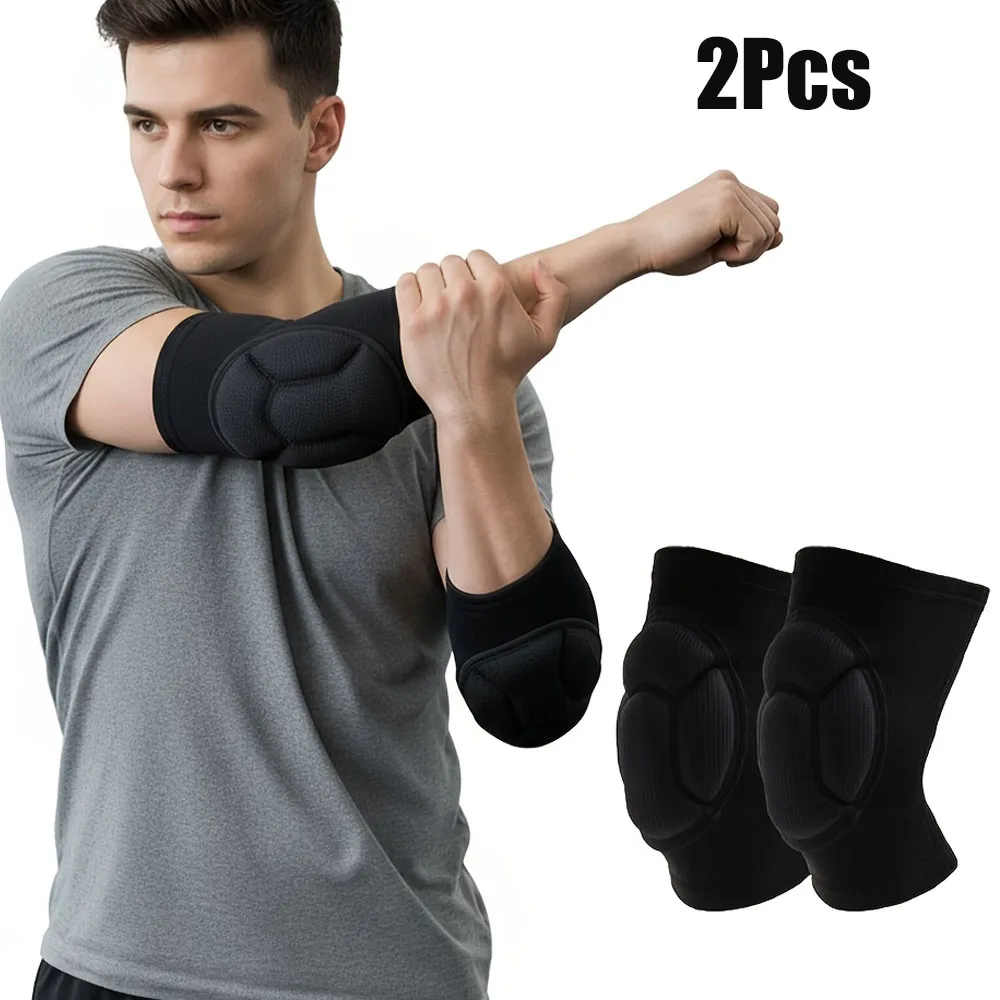 2pcs Elbow Pads with Cushion Pads for Football Volleyball And Yoga,Unisex Elbow And Elbow for Support During Home Fitness