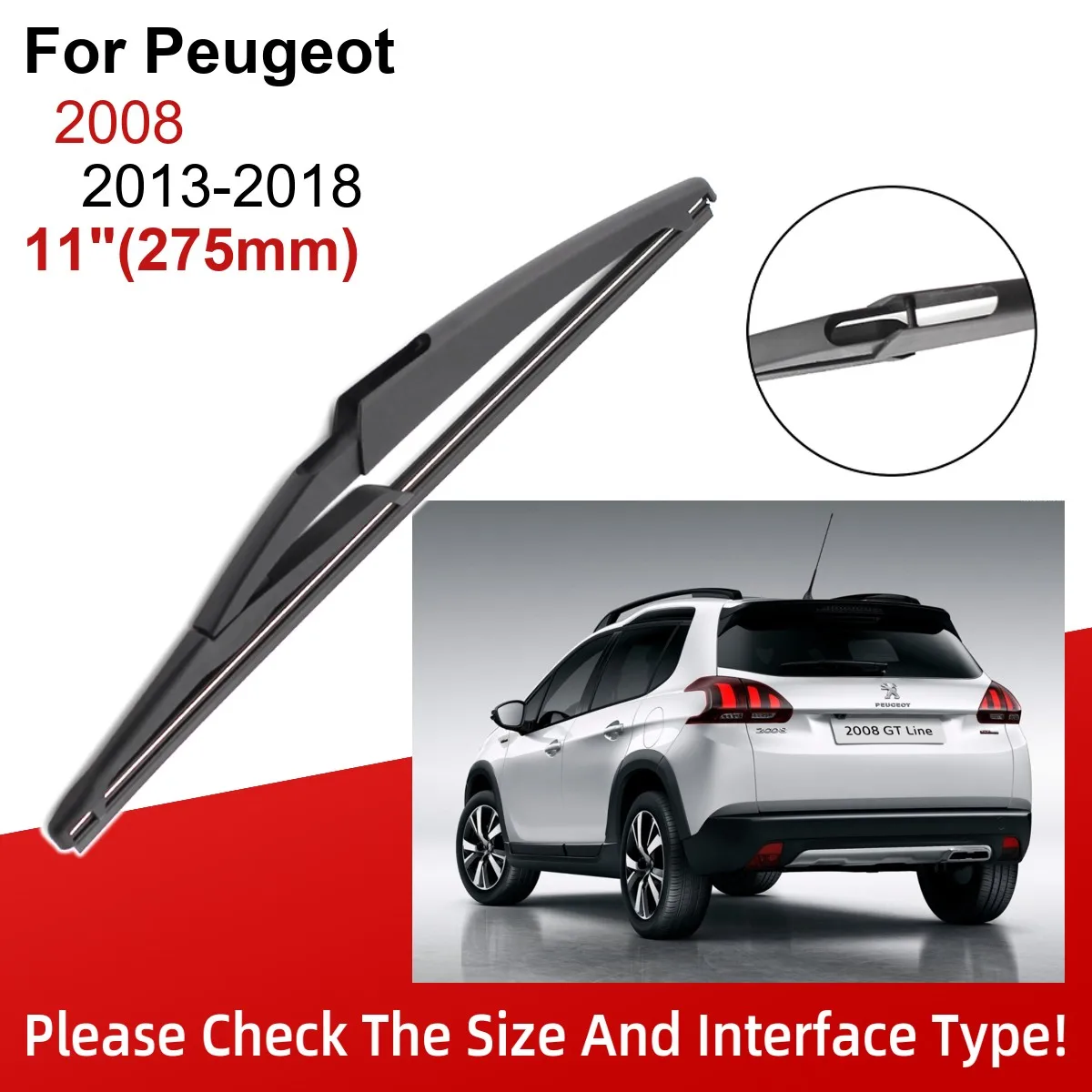 For Peugeot 2008 2013-2018 26