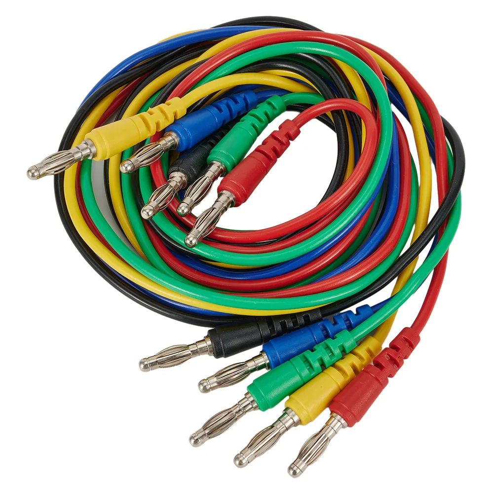 Flexible Copper Test Leads with Magnetic Connector Designed for Thermostats and Control Panels 20AWG 37 37inch Length