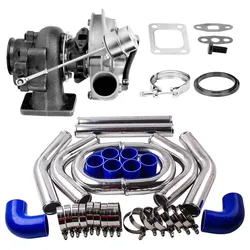 T3 T4 Universal Turbo 0.63 A/R V Band 420HP 4/6 Cly + 2.5
