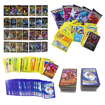 4-12 Packs Engels Pokemon Kaart Shining Charizard Pikachu Mewtwo handelskaart Kids Pokemon Speelgoed Astral Booster Willekeurige kaart pakket