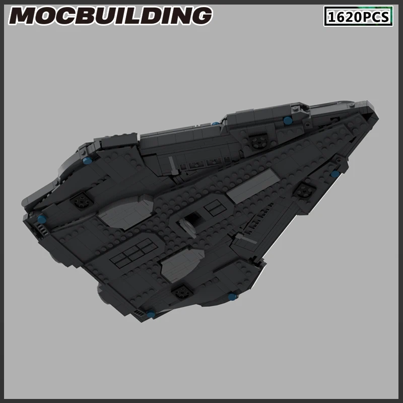 MOC Building Blocks Python Space Ship 1:250 Scale Model DIY Bricks Assemble Collection Toys Christmas Presents Birthday Gifts