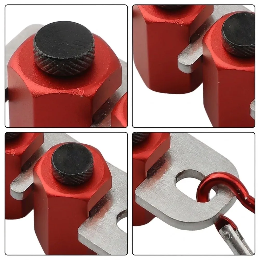 For Stair Building Framing Attachment Carpenter Jig Lightweight Aluminum Clamp For Woodworking Aluminum Alloy Gauge