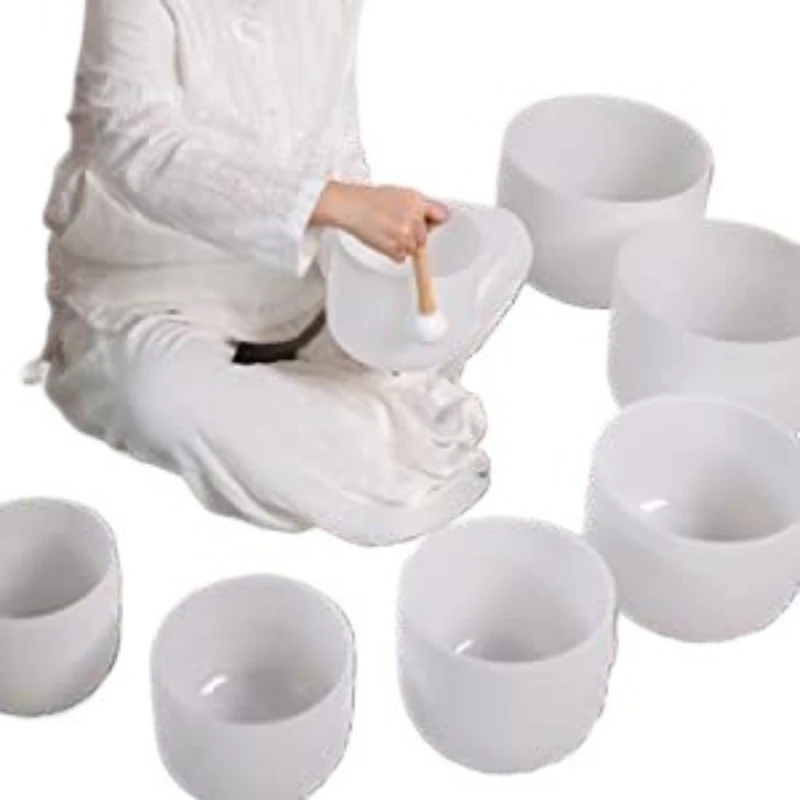 

Crystal Bowl 6-22 inches/Yoga Music Bowl/Defect Treatment/Crystal Singing Bowl