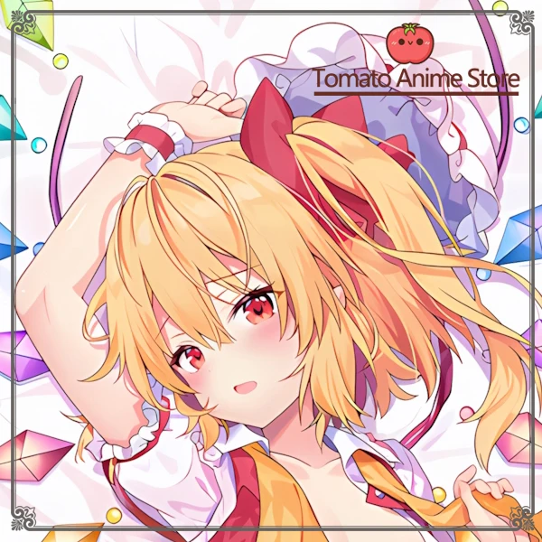 

Touhou Project‌ Flandre Scarlet Dakimakura Hing Body Pillow Case Cosplay Japanese Otaku Cushion Cover Xmas Gifts