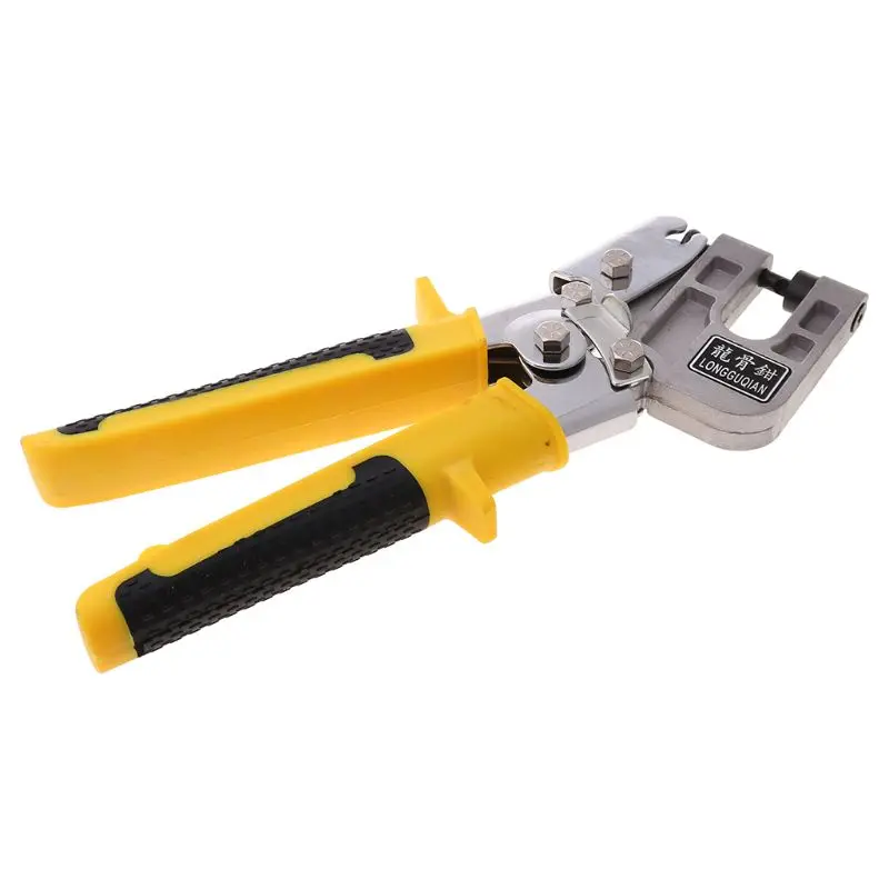 Aluminum Alloy 10inch Handle Stud Crimper Plaster Board Drywall Tool For Fastening Metal Studs