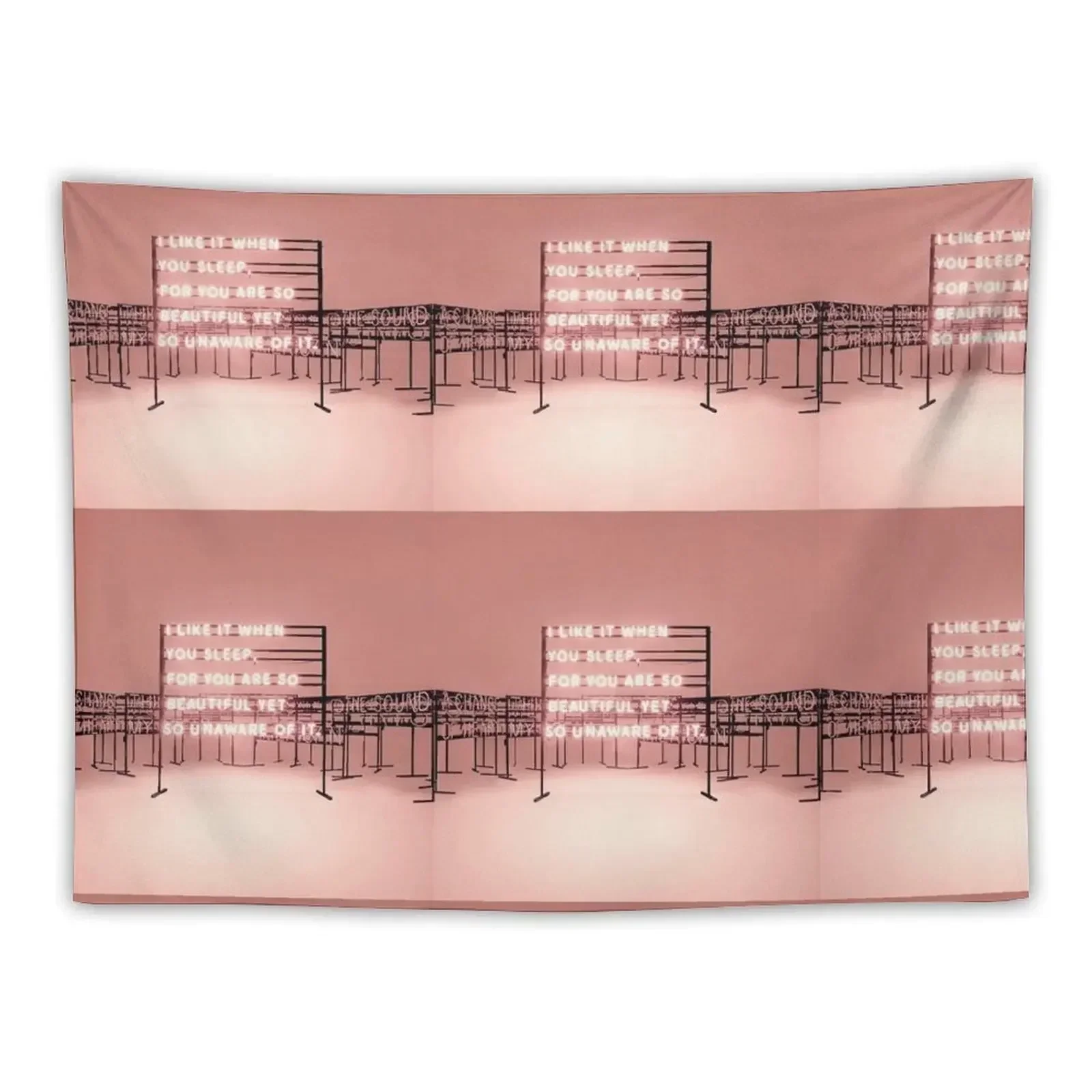 THE 1975 - I like it when you sleep for you are so beautiful yet so unaware of it. Tapestry Hanging Wall Tapestry