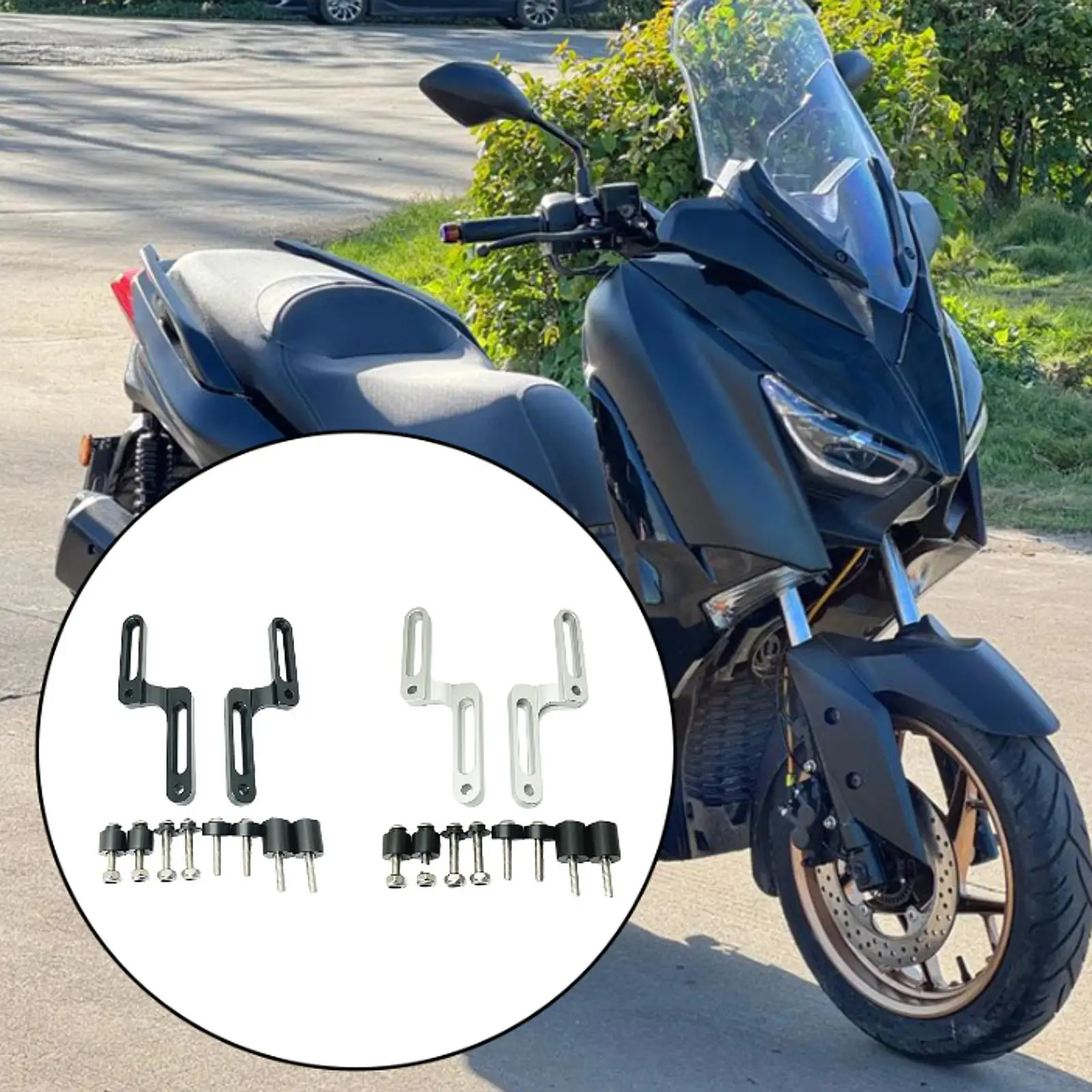 

Windshield Adjuster Bracket Motorcycle Windscreen Adjusters Part Windshield Bracket for Motorcycle