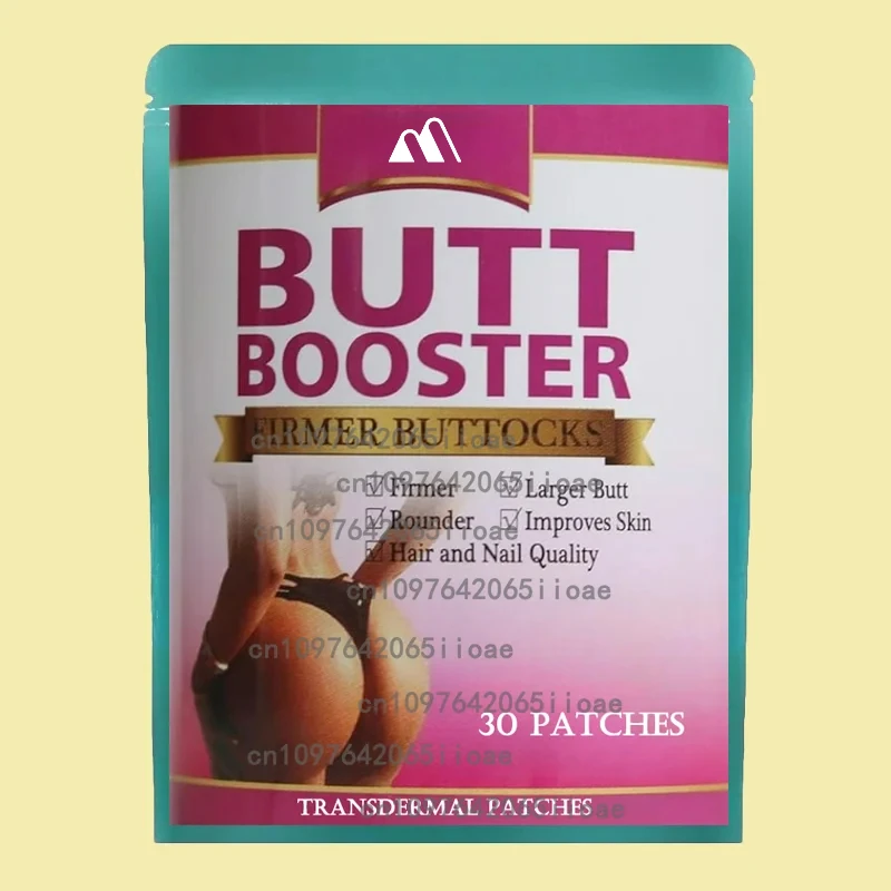 

30-пластыри Curve Butt Booster Трансмические пластыри Усилитель ягодиц Увеличение роста ягодиц